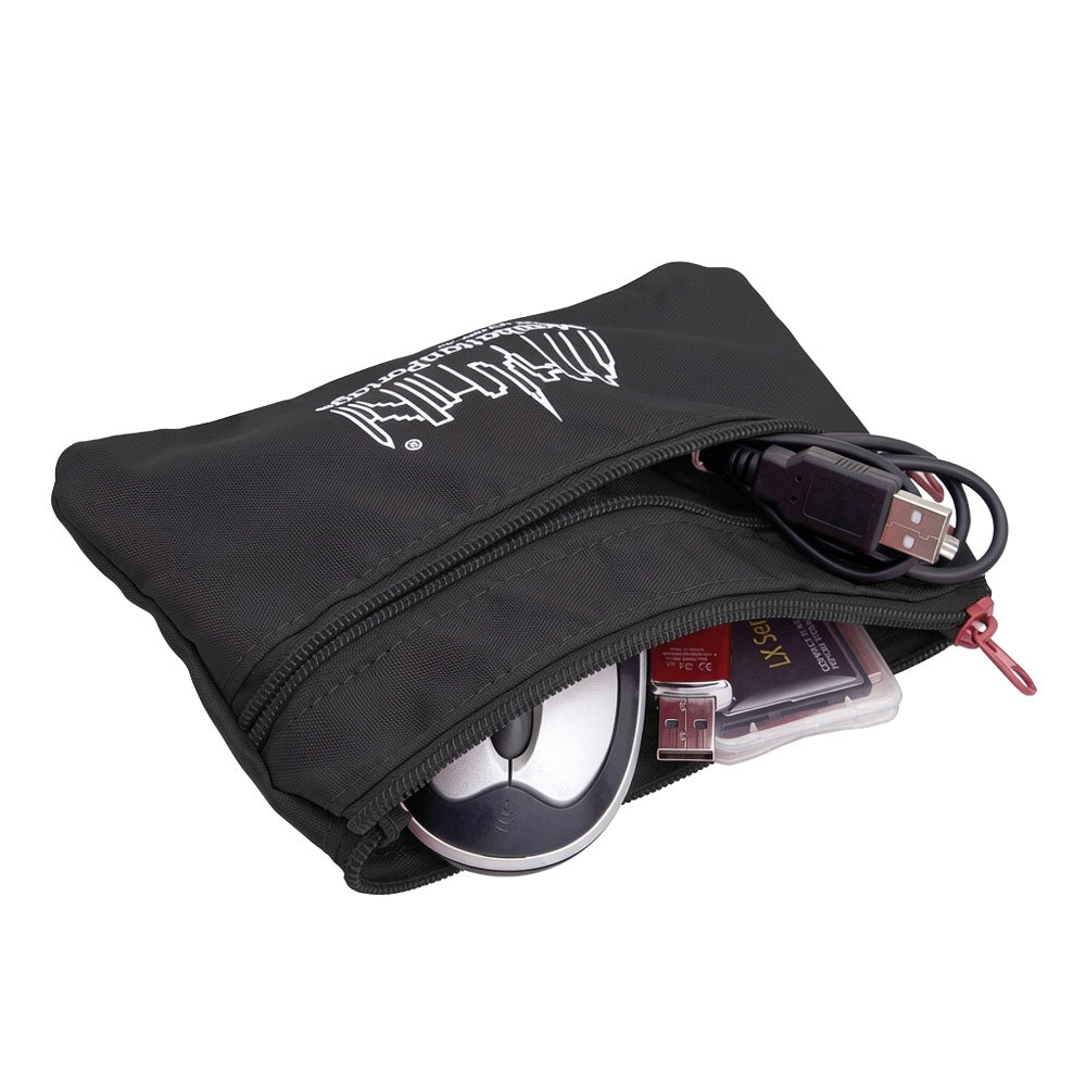 Double Zipper Pouch Black - Manhattan Portage