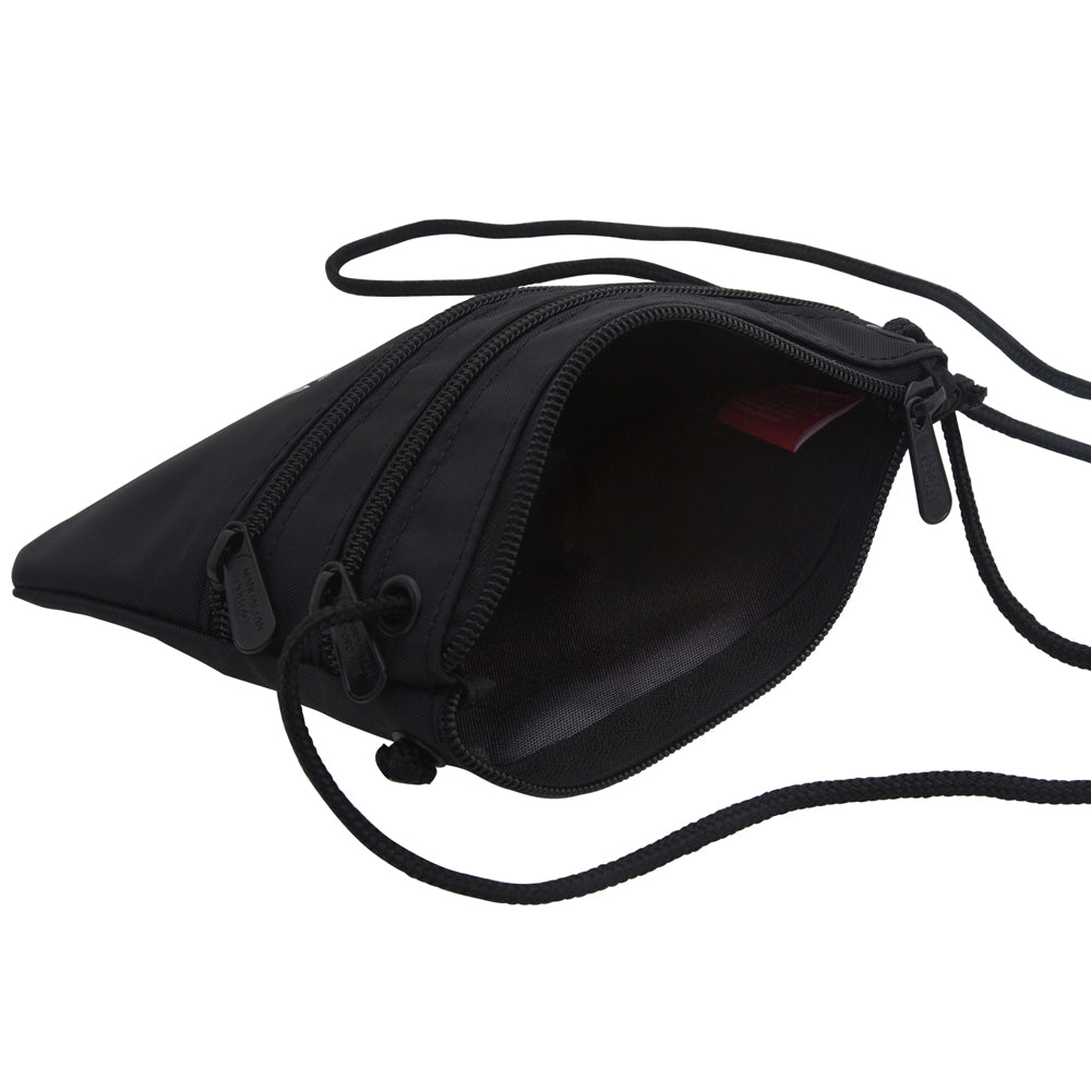 Triple Zipper Pouch Black - Manhattan Portage