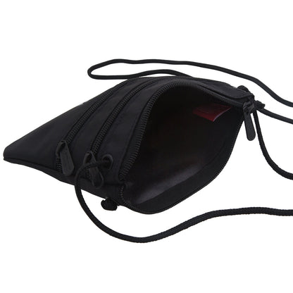 Triple Zipper Pouch Black - Manhattan Portage