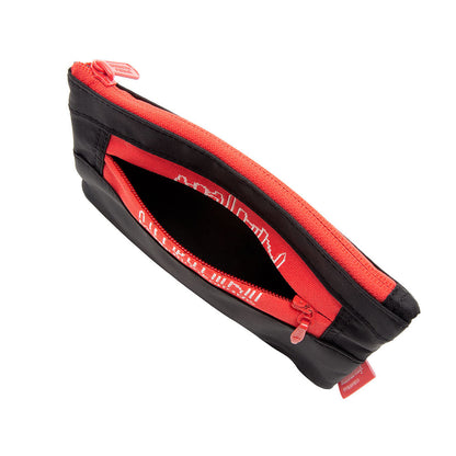 Skyline Double Zipper Pouch BLK/RED - Manhattan Portage