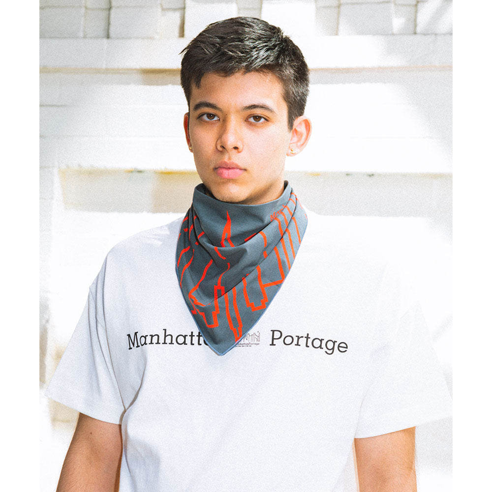 MP Bandana GRY/RED - Manhattan Portage