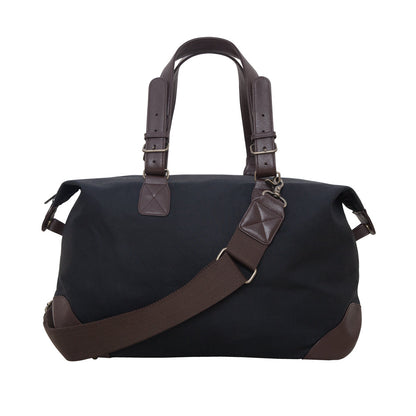 Lafayette Waxed Duffel Bag (M) Black - Manhattan Portage