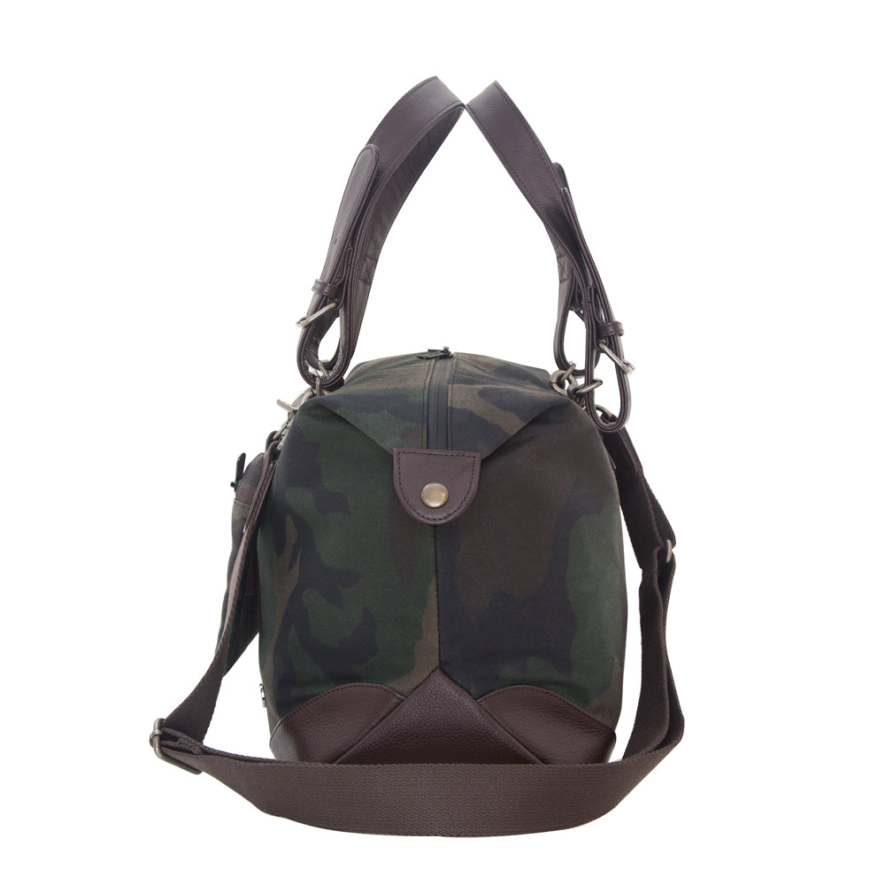Lafayette Waxed Duffel Bag (S) Camouflage - Manhattan Portage