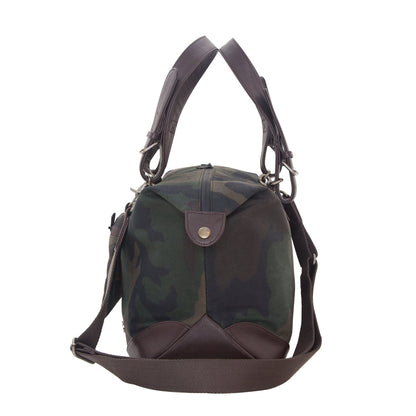 Lafayette Waxed Duffel Bag (S) Camouflage - Manhattan Portage