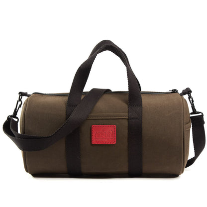 Waxed Nylon Chelsea Shoulder Bag (XSM) Dark Brown - Manhattan Portage