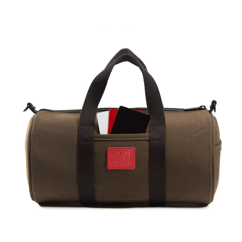 Waxed Nylon Chelsea Shoulder Bag (XSM) Dark Brown - Manhattan Portage