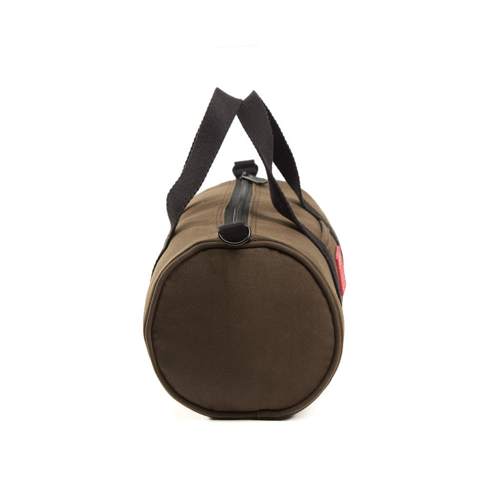 Waxed Nylon Chelsea Shoulder Bag (XSM) Dark Brown - Manhattan Portage