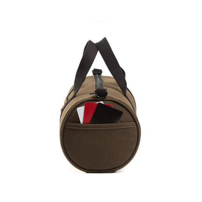 Waxed Nylon Chelsea Shoulder Bag (XSM) Dark Brown - Manhattan Portage