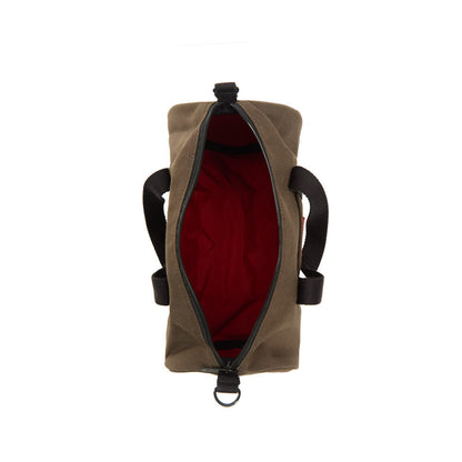 Waxed Nylon Chelsea Shoulder Bag (XSM) Dark Brown - Manhattan Portage