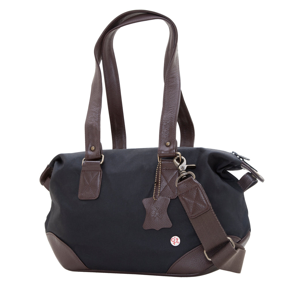 Lafayette Waxed Duffel Bag (XXS) Black - Manhattan Portage