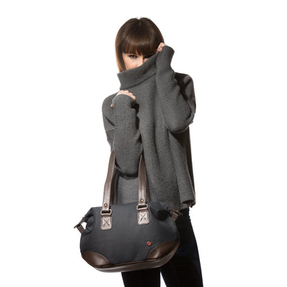 Lafayette Waxed Duffel Bag (XXS) Black - Manhattan Portage