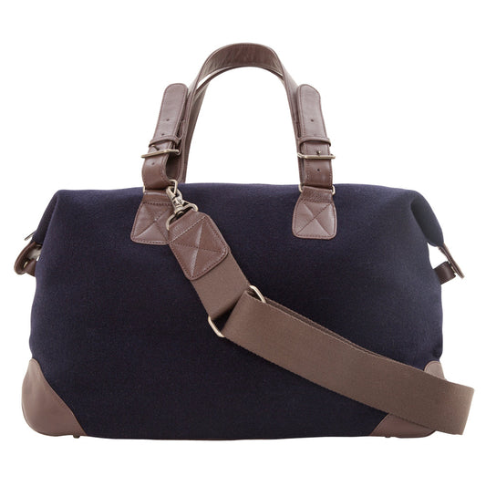 Lafayette Wool Duffel Bag (M) Navy - Manhattan Portage