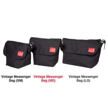 Vintage Messenger Bag (MD) Black - Manhattan Portage