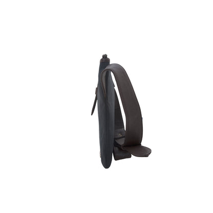 Waxed Sterling Shoulder Bag Black - Manhattan Portage