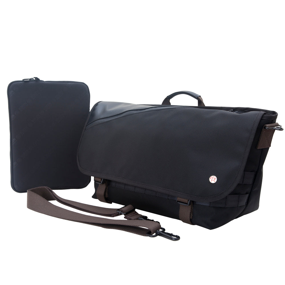 Grand Army Messenger (M) Black - Manhattan Portage