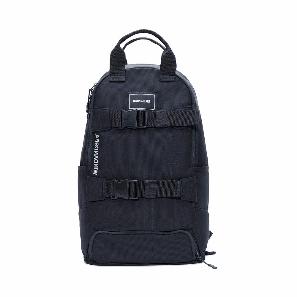 Mccarren Skateboard Backpack Ver.2 Wind and Sea Black - Manhattan Portage