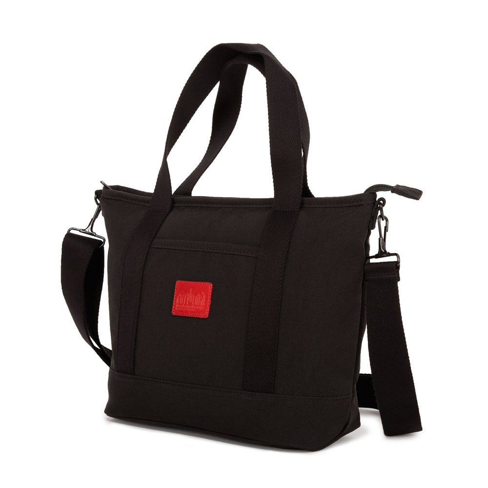 Waxed Nylon Rego Tote Black - Manhattan Portage