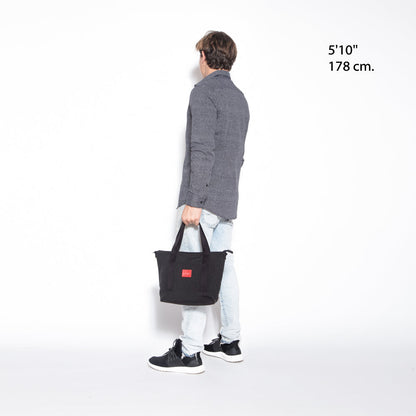 Waxed Nylon Rego Tote Black - Manhattan Portage