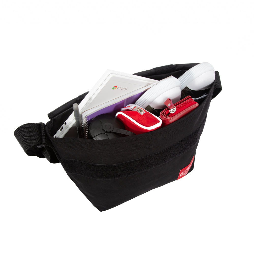 Nylon Messenger Bag JR (MD) Undercover Black - Manhattan Portage