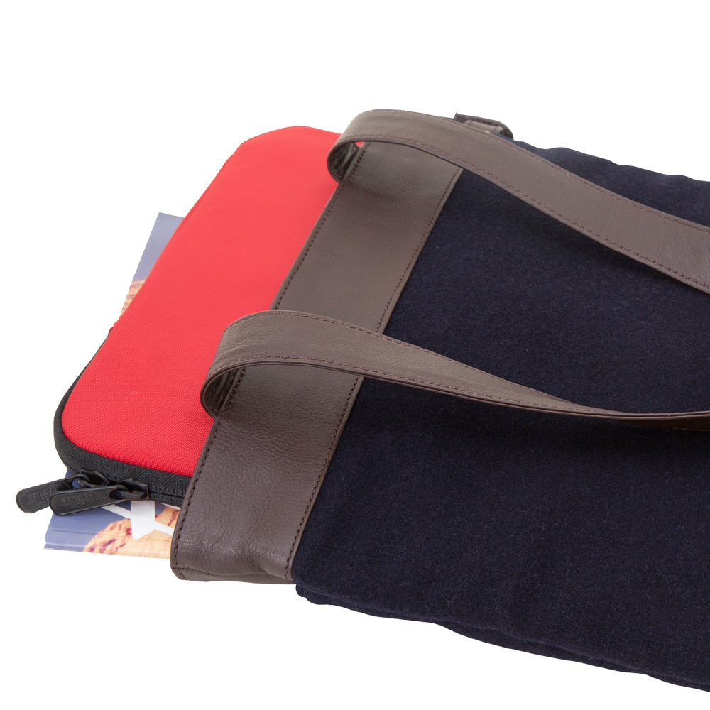 Woolrich West Point Graham Tote Bag Navy - Manhattan Portage