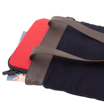 Woolrich West Point Graham Tote Bag Navy - Manhattan Portage